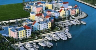 The Harbourside resort at Atlantis